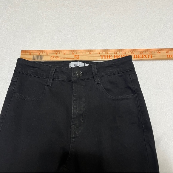 Rue 21 Women's Black Skinny Jeans Size 4 - Picture 8 of 11